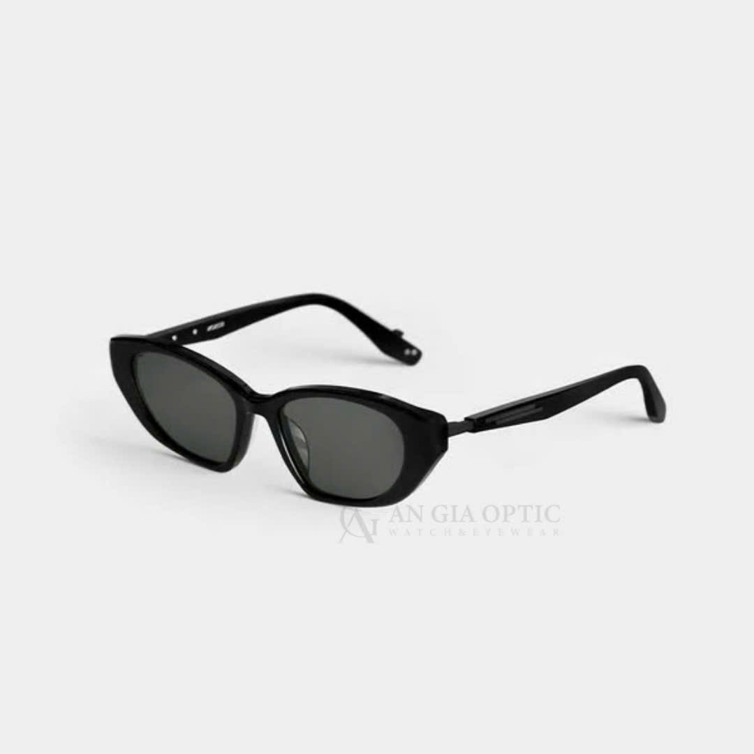 THE CUT EDGE 01 SUNGLASSES - Black - Black